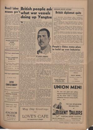   The Pacific Tribune - Friday, April 29, 1949   , page 3