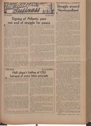   The Pacific Tribune - Friday, April 15, 1949   , page 9