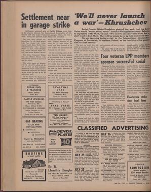  The Pacific Tribune - Friday, July 24, 1959   , page 4