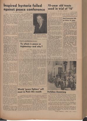  The Pacific Tribune - Friday, April 1, 1949   , page 3
