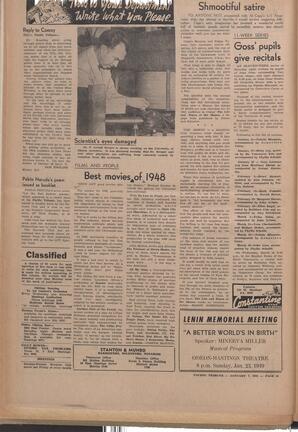   The Pacific Tribune - Friday, January 7, 1949   , page 10