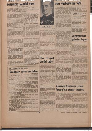   The Pacific Tribune - Friday, January 7, 1949   , page 3