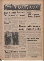 The Pacific Tribune - Friday, November 5, 1948