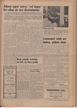   The Pacific Tribune - Friday, October 29, 1948   , page 7
