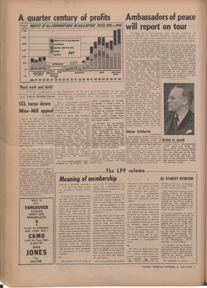   The Pacific Tribune - Friday, October 29, 1948   , page 6