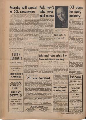   The Pacific Tribune - Friday, August 27, 1948   , page 6