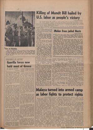   The Pacific Tribune - Friday, June 25, 1948   , page 3