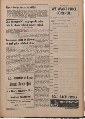   The Pacific Tribune - Friday, February 13, 1948   , page 5