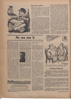   The Pacific Tribune - Friday, February 13, 1948   , page 4