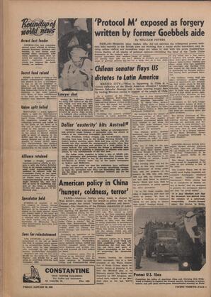   The Pacific Tribune - Friday, January 30, 1948   , page 2