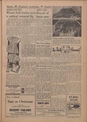   The Pacific Tribune - Friday, January 9, 1948   , page 7