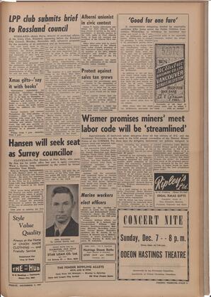   The Pacific Tribune - Friday, December 5, 1947   , page 5