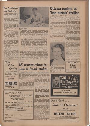   The Pacific Tribune - Friday, November 28, 1947   , page 5