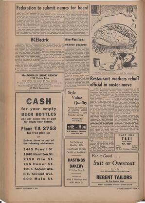   The Pacific Tribune - Friday, November 7, 1947   , page 8
