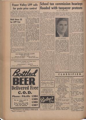   The Pacific Tribune - Friday, November 7, 1947   , page 6
