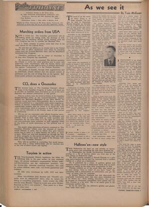   The Pacific Tribune - Friday, November 7, 1947   , page 4