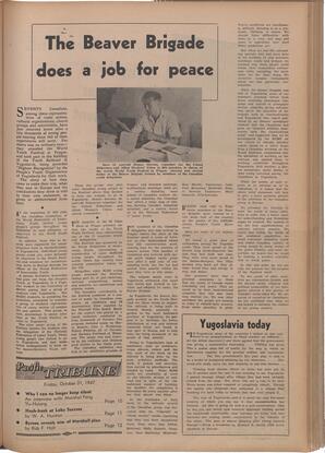   The Pacific Tribune - Friday, October 31, 1947   , page 9