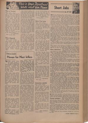   The Pacific Tribune - Friday, September 19, 1947   , page 5