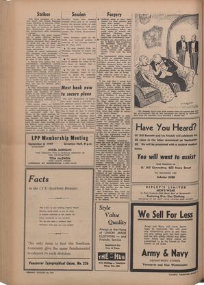  The Pacific Tribune - Friday, August 29, 1947   , page 8