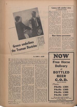   The Pacific Tribune - Friday, August 8, 1947   , page 12