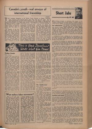   The Pacific Tribune - Friday, July 25, 1947   , page 5
