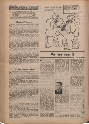   The Pacific Tribune - Friday, July 18, 1947   , page 4
