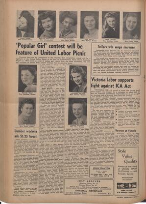   The Pacific Tribune - Friday, July 11, 1947   , page 6