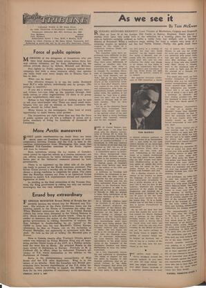   The Pacific Tribune - Friday, July 4, 1947   , page 4