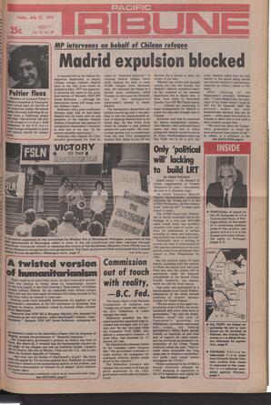   The Pacific Tribune - Friday, July 27, 1979   , page 1