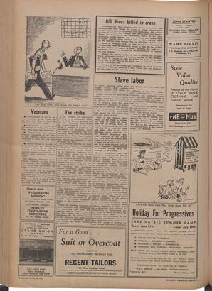   The Pacific Tribune - Friday, June 6, 1947   , page 8