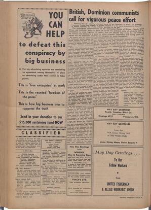   The Pacific Tribune - Friday, May 2, 1947   , page 6