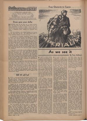   The Pacific Tribune - Friday, April 11, 1947   , page 4