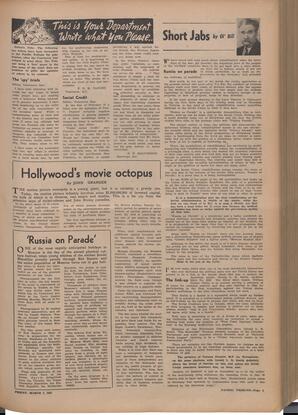   The Pacific Tribune - Friday, March 7, 1947   , page 5