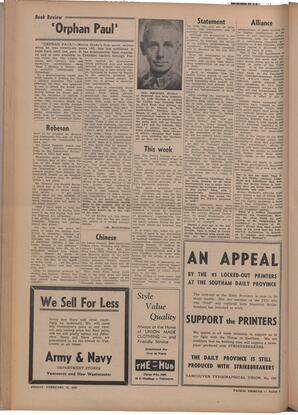   The Pacific Tribune - Friday, February 21, 1947   , page 8
