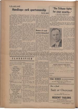   The Pacific Tribune - Friday, February 21, 1947   , page 6