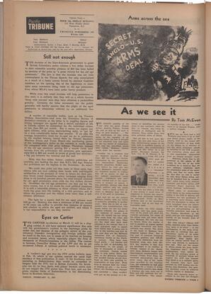   The Pacific Tribune - Friday, February 21, 1947   , page 4