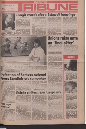   The Pacific Tribune - Friday, July 6, 1979   , page 1