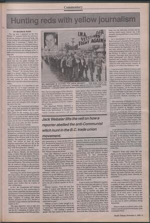   The Pacific Tribune - Monday, November 5, 1990   , page 5