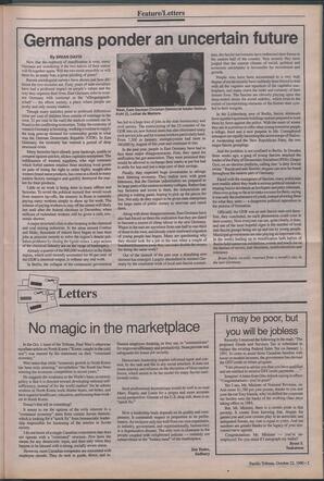   The Pacific Tribune - Monday, October 22, 1990   , page 5