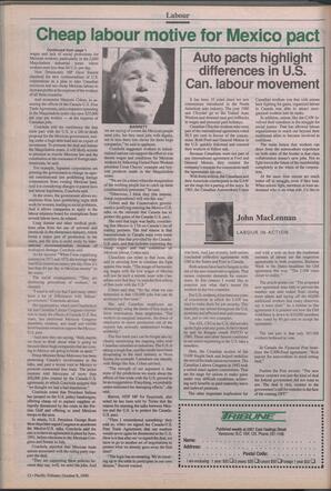   The Pacific Tribune - Monday, October 8, 1990   , page 12