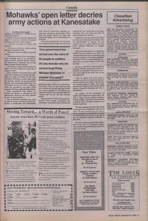   The Pacific Tribune - Monday, September 24, 1990   , page 11