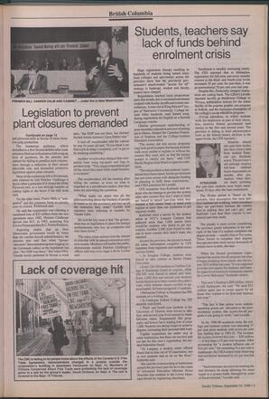   The Pacific Tribune - Monday, September 24, 1990   , page 3