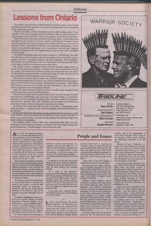   The Pacific Tribune - Monday, September 17, 1990   , page 4