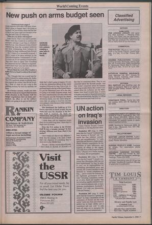   The Pacific Tribune - Monday, September 3, 1990   , page 7