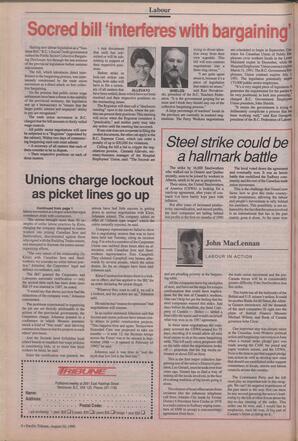   The Pacific Tribune - Monday, August 20, 1990   , page 8