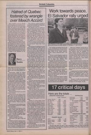   The Pacific Tribune - Monday, June 11, 1990   , page 2