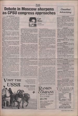   The Pacific Tribune - Monday, May 28, 1990   , page 7