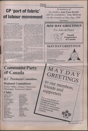   The Pacific Tribune - Monday, April 30, 1990   , page 27