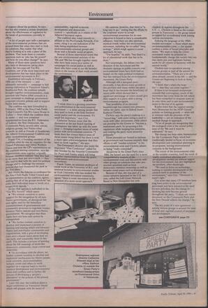   The Pacific Tribune - Monday, April 30, 1990   , page 19