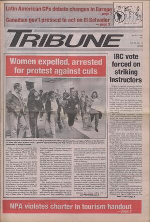   The Pacific Tribune - Monday, April 9, 1990   , page 1